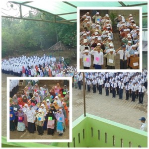 Kegiatan Masa Orientasi Siswa Baru SMP IT Al-Huda Wonogiri 2014/2015. 