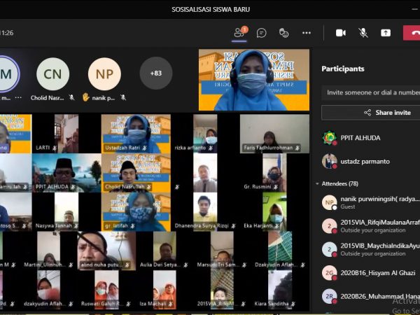 SOSIALISASI PEMBELAJARAN SMP IT AL HUDA WONOGIRI JELANG TAHUN AJARAN BARU 2021/2022