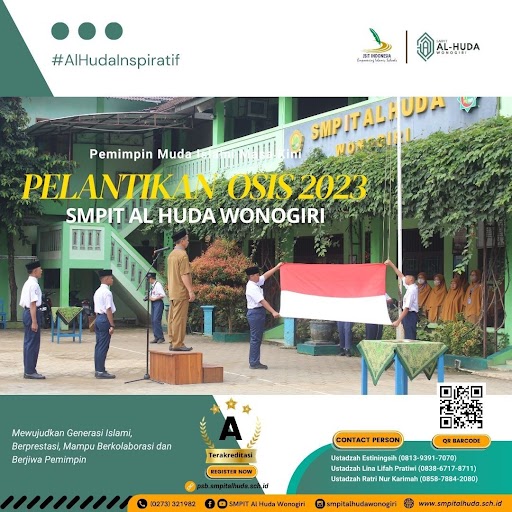 Upacara Bendera Dalam Rangka Pelantikan OSIS Masa Bakti 2023
