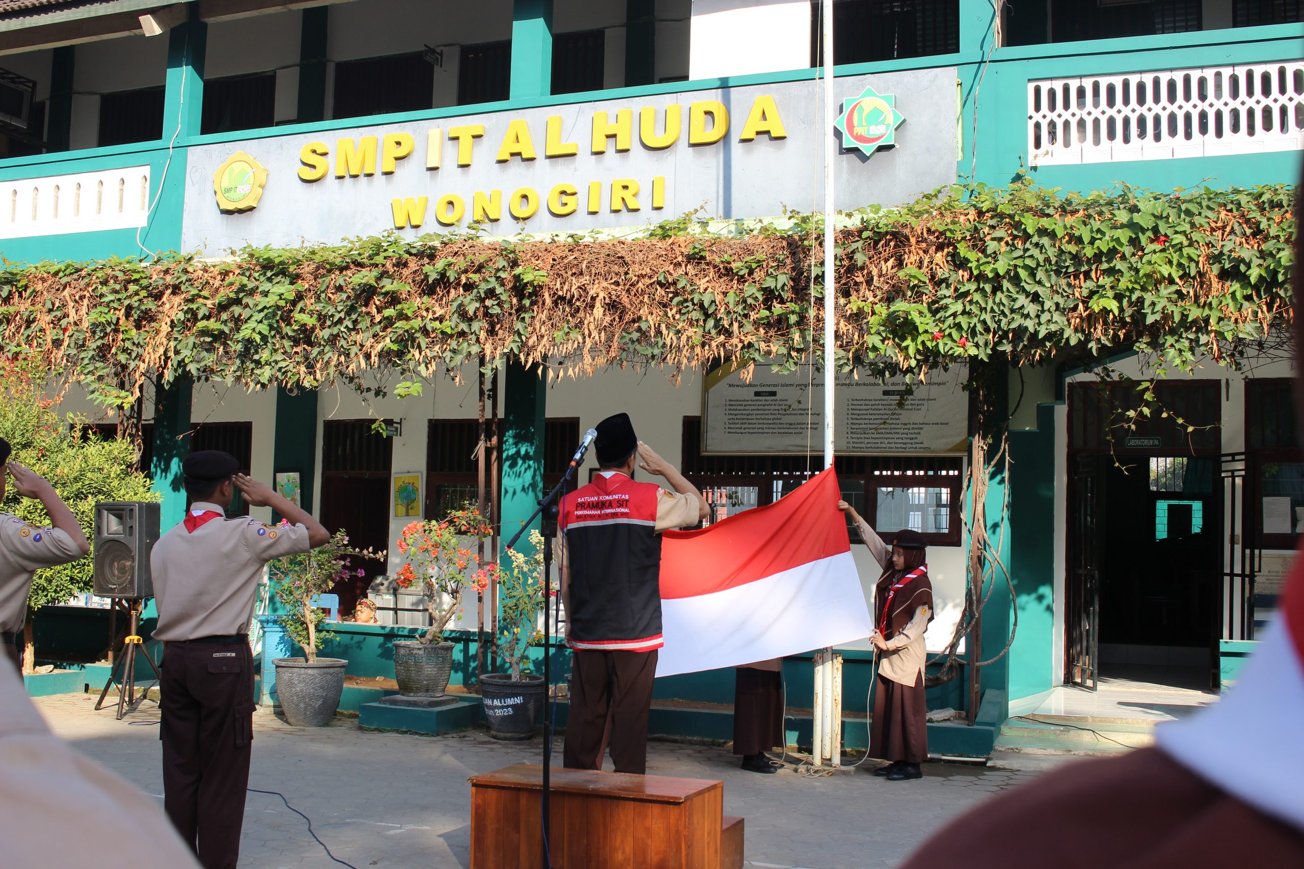 Upacara Hari Pramuka Ke-62